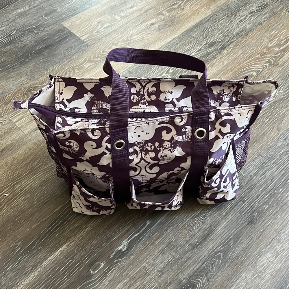 Zip-Top Organizing Utility Tote